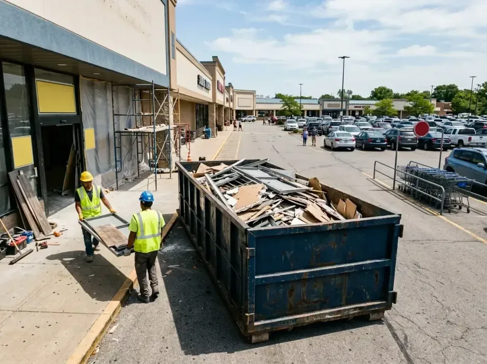 retail-store-renovation-debris-003 — frequently asked questions, Roll-off Dumpster Rentals in Shiloh, PA